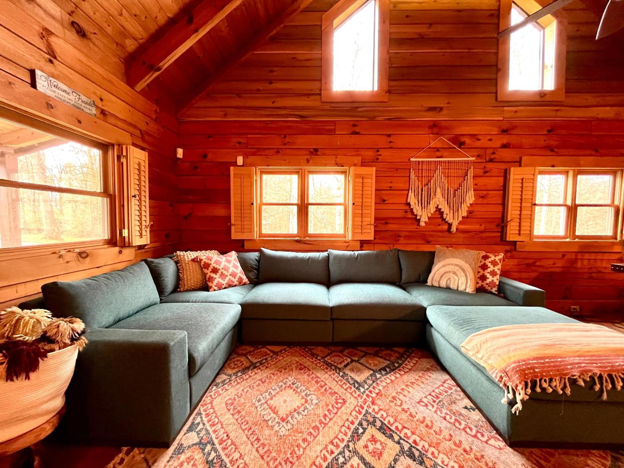 Beautiful Cabin On 83 Acres Near New River Gorge National Park Hico Exterior photo